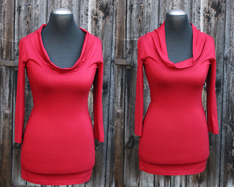 Sexy-C-Rolli Shirt Dreiviertelarm