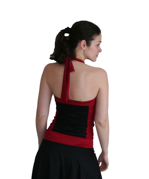 Corsagen Top mit Schleife
