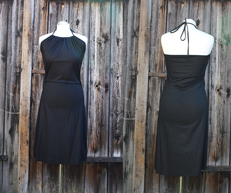 Neckholder Kleid der vielen Möglichkeiten No.1 mit Tunnelzug