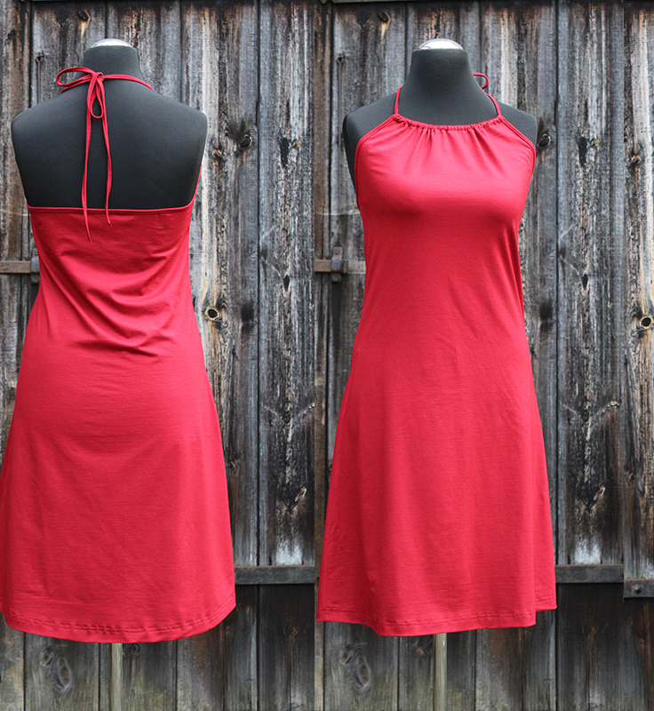 Neckholder Kleid der vielen Möglichkeiten No.2 mit Tunnelzug