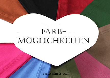 Übersicht der zur Zeit möglichen Farben mit Beispielen