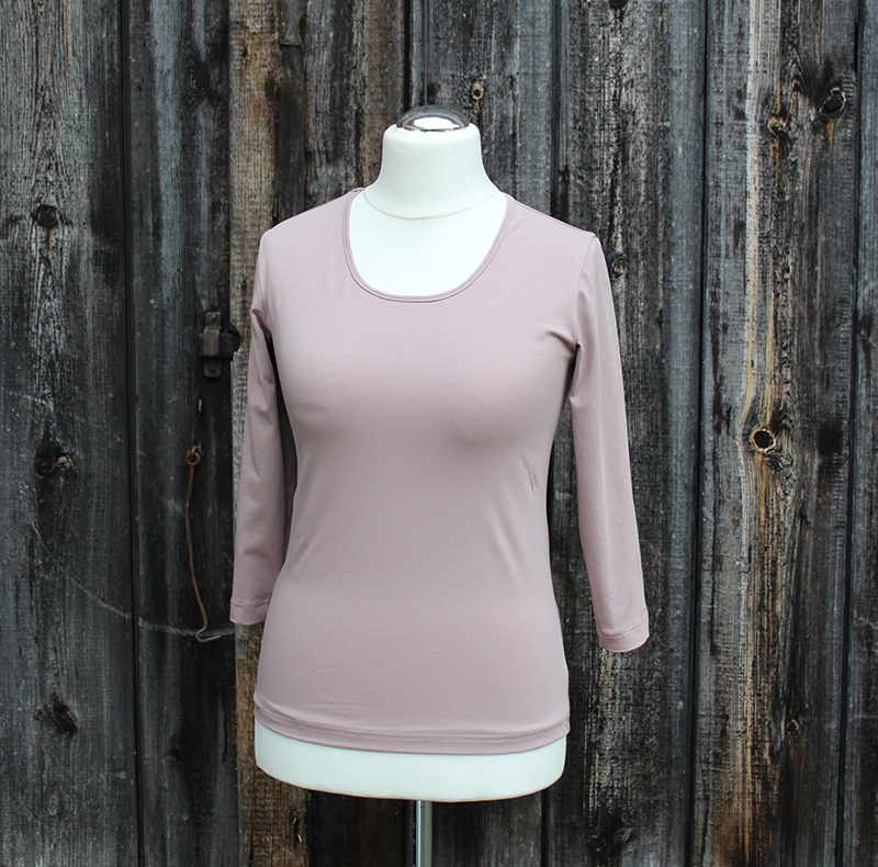 Office-C Shirt Dreiviertelarm, aus Baumwolljersey