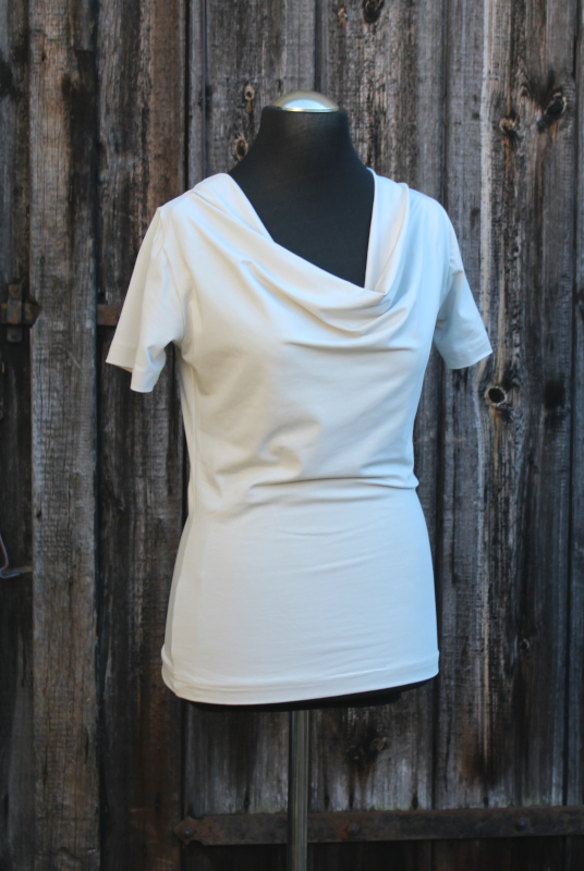 Wasserfall Shirt No.2 Kurzarm, aus BioBaumwolljersey